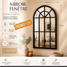 miroir maison du monde 70x40 cm