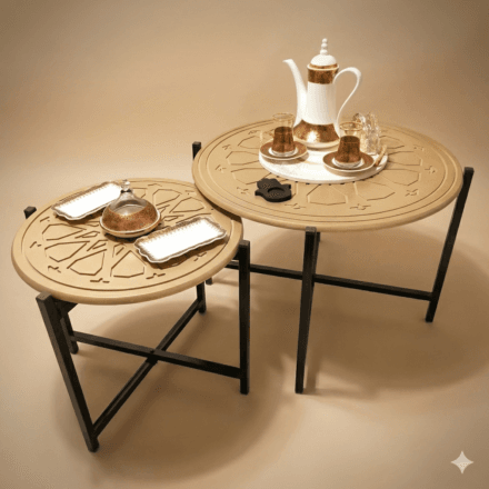 table basse el bahdja – 70 cm x 48 cm