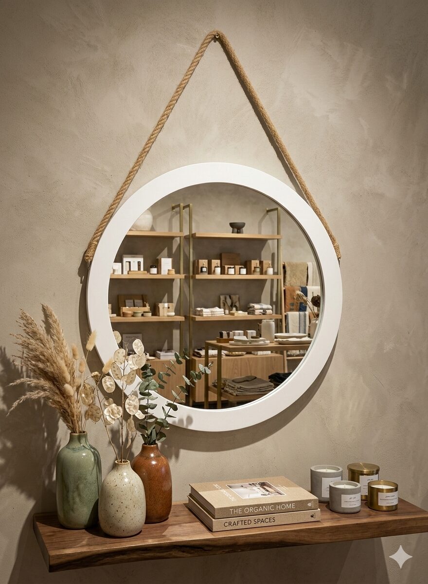 miroir rond suspendu miroir rond suspendu