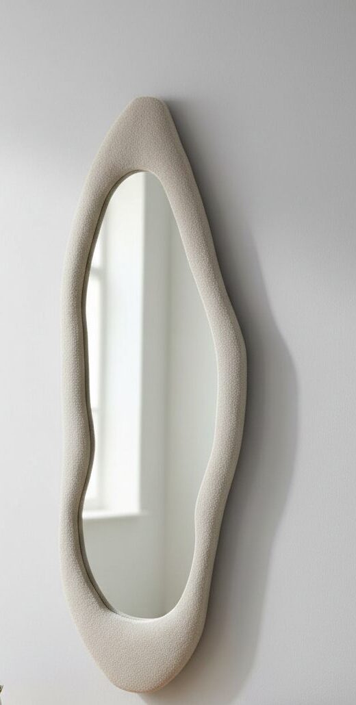 miroir sur pieds capitonné 130x40 cm nouveau modèle miroir sur pieds capitonné 130x40 cm nouveau modèle