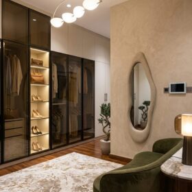 miroir capitonné 120x40 cm nouveau modèle