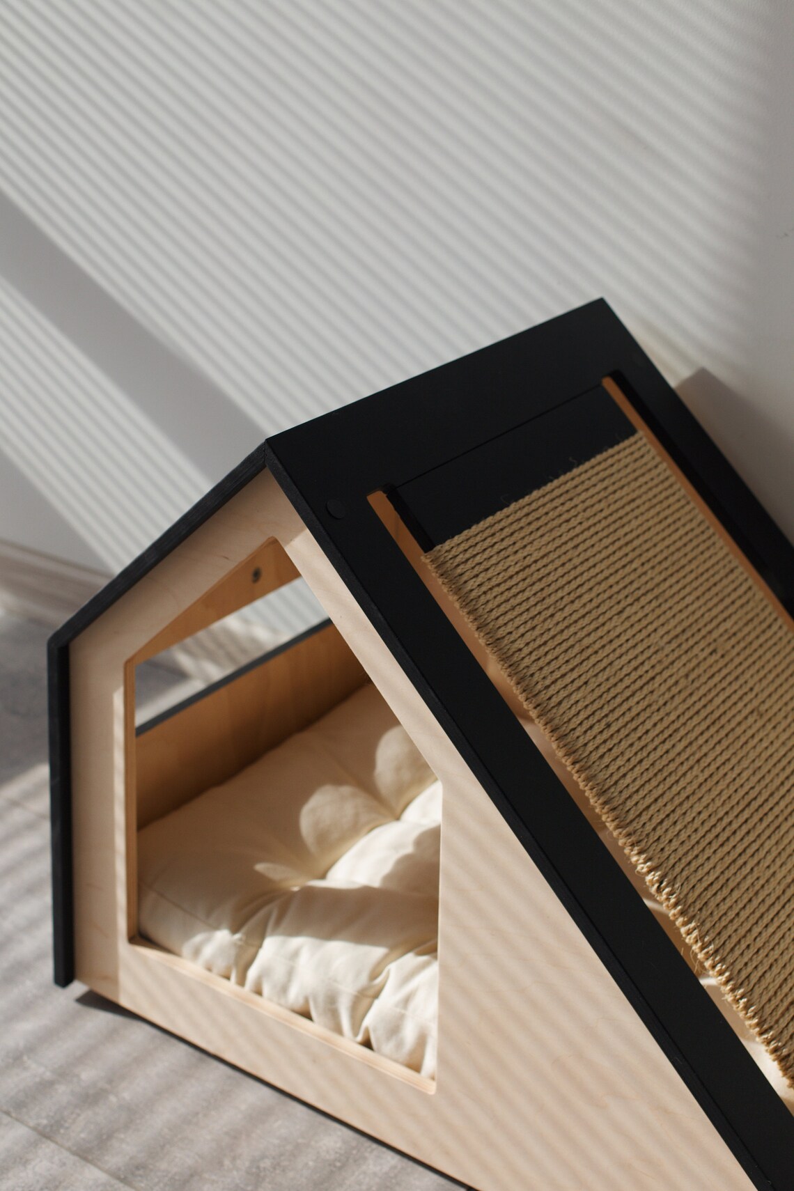 maison moderne pour chat avec grattoir maison moderne pour chat avec grattoir